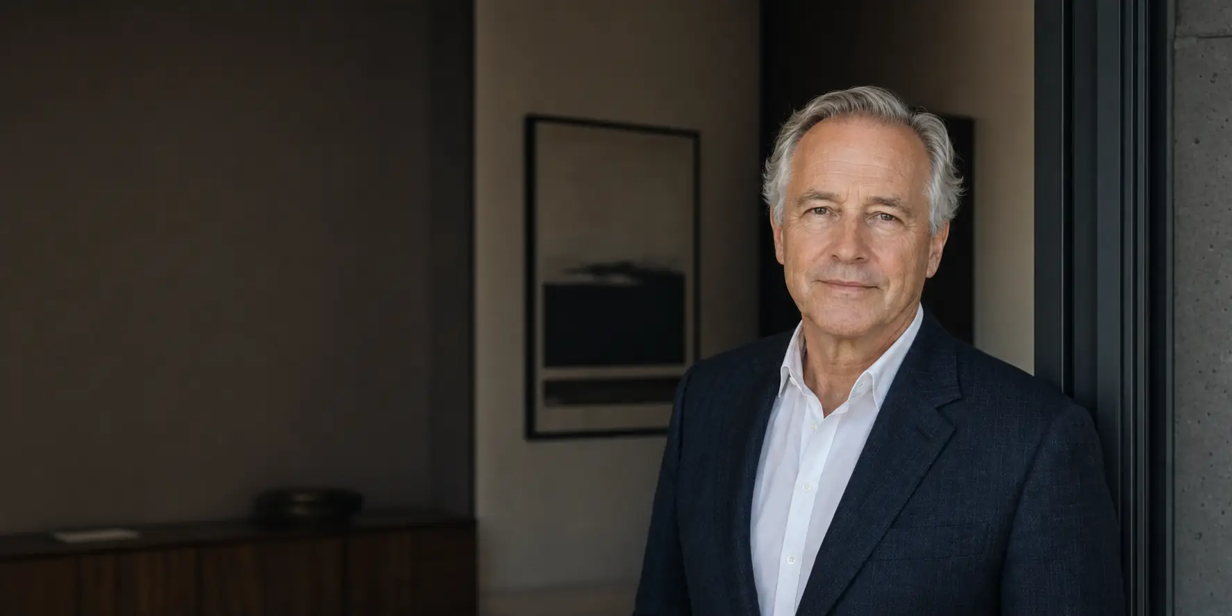 Senior board director in a private executive office